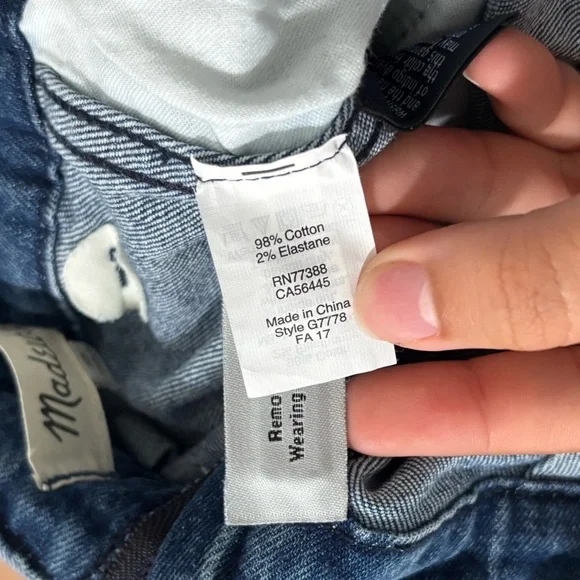 MADEWELL Women’s Cropped Denim Overalls - Picture 12 of 15